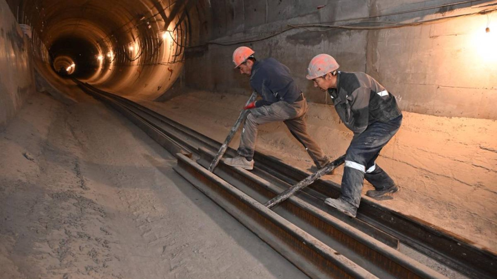 «Қалқаман» метро бекетінің құрылысы шешуші кезеңде