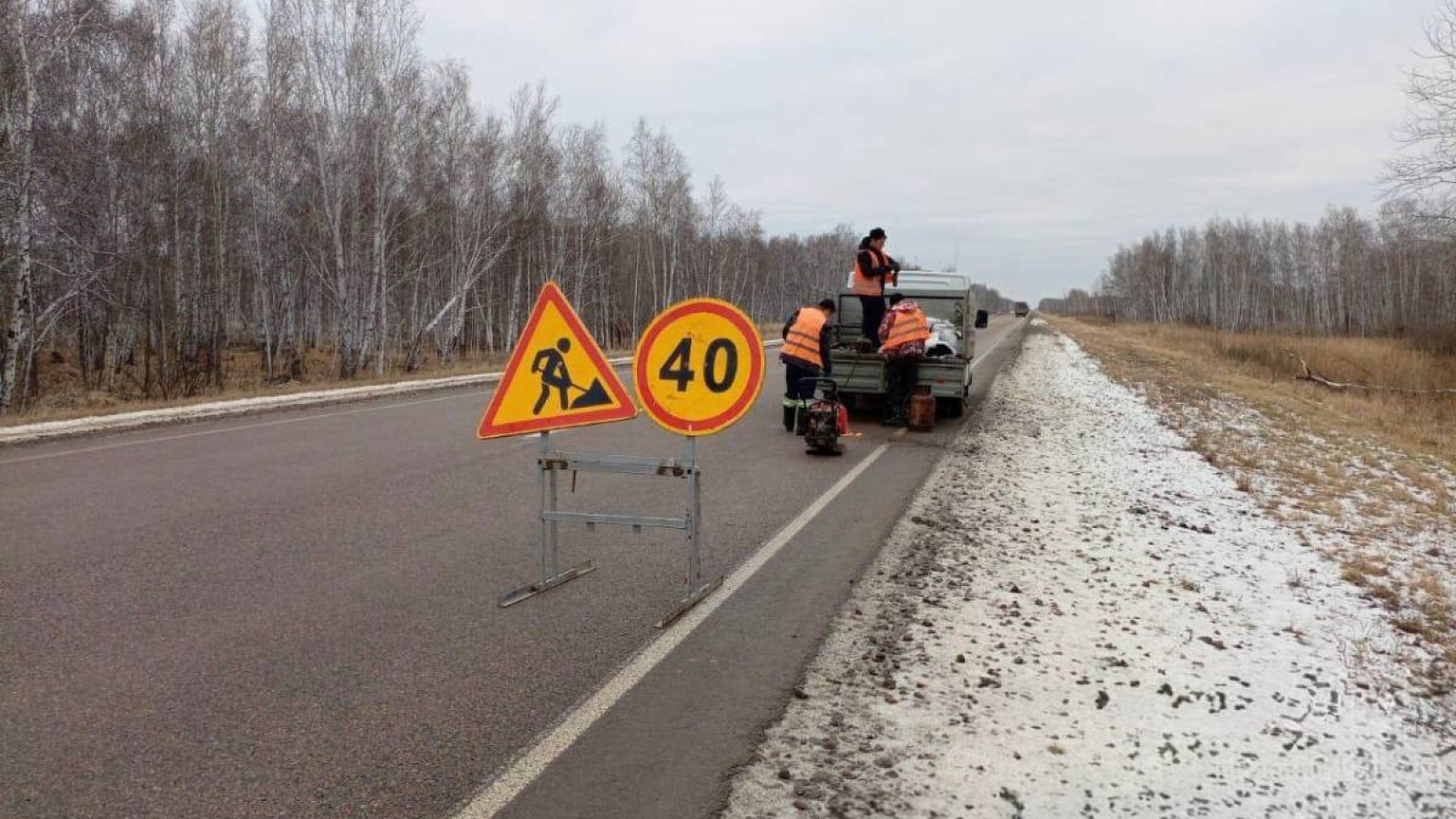 Абай облысында бірқатар жолда орташа жөндеу аяқталды