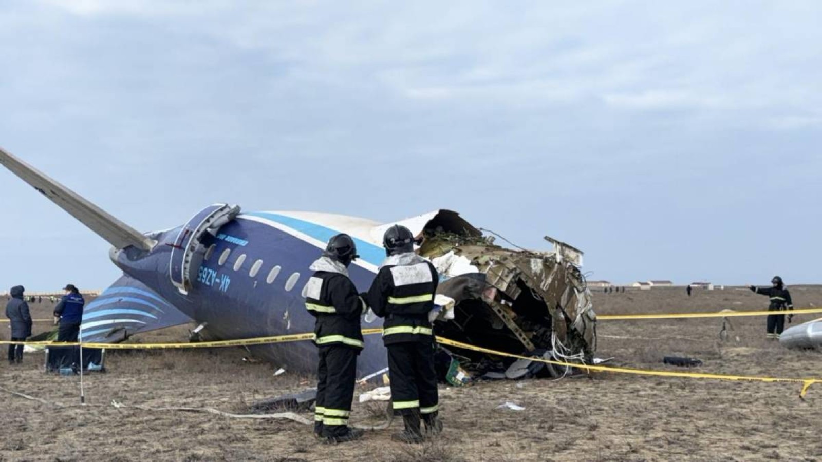 Ресей Ақтау маңында апатқа ұшыраған AZAL ұшағына қатысты қылмыстық істі тоқтатты