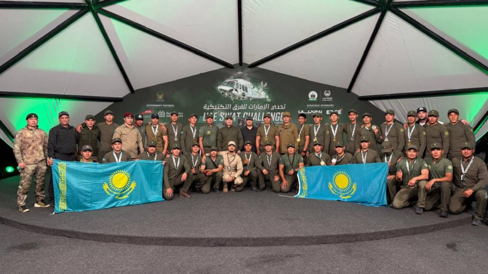 Қазақстандық арнайы жасақтар UAE SWAT Challenge турнирінде сенсациялық бастама жасады