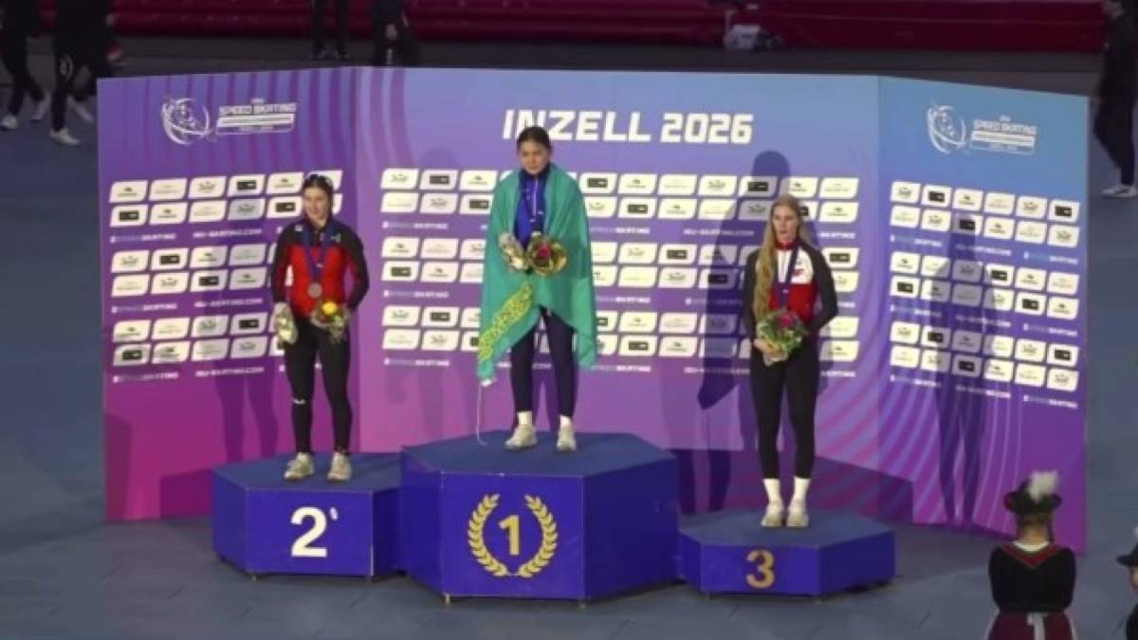 Әлем чемпионатында қазақстандық спортшыға қате гимн қойылды