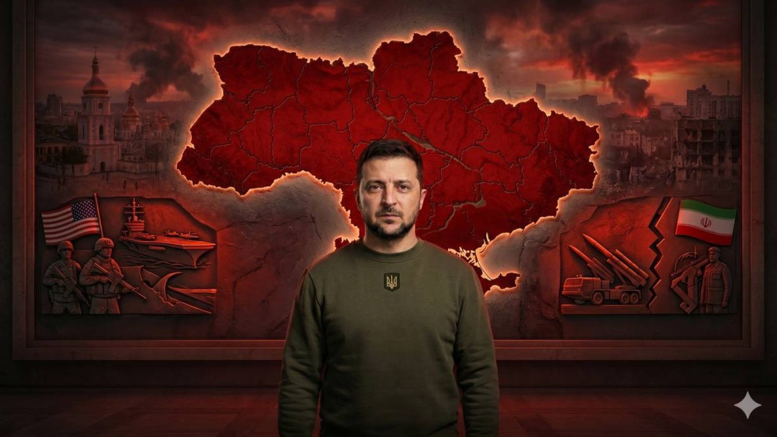 Шетте қалған баладай: Зеленский АҚШ-ты кінәлап отыр ма?