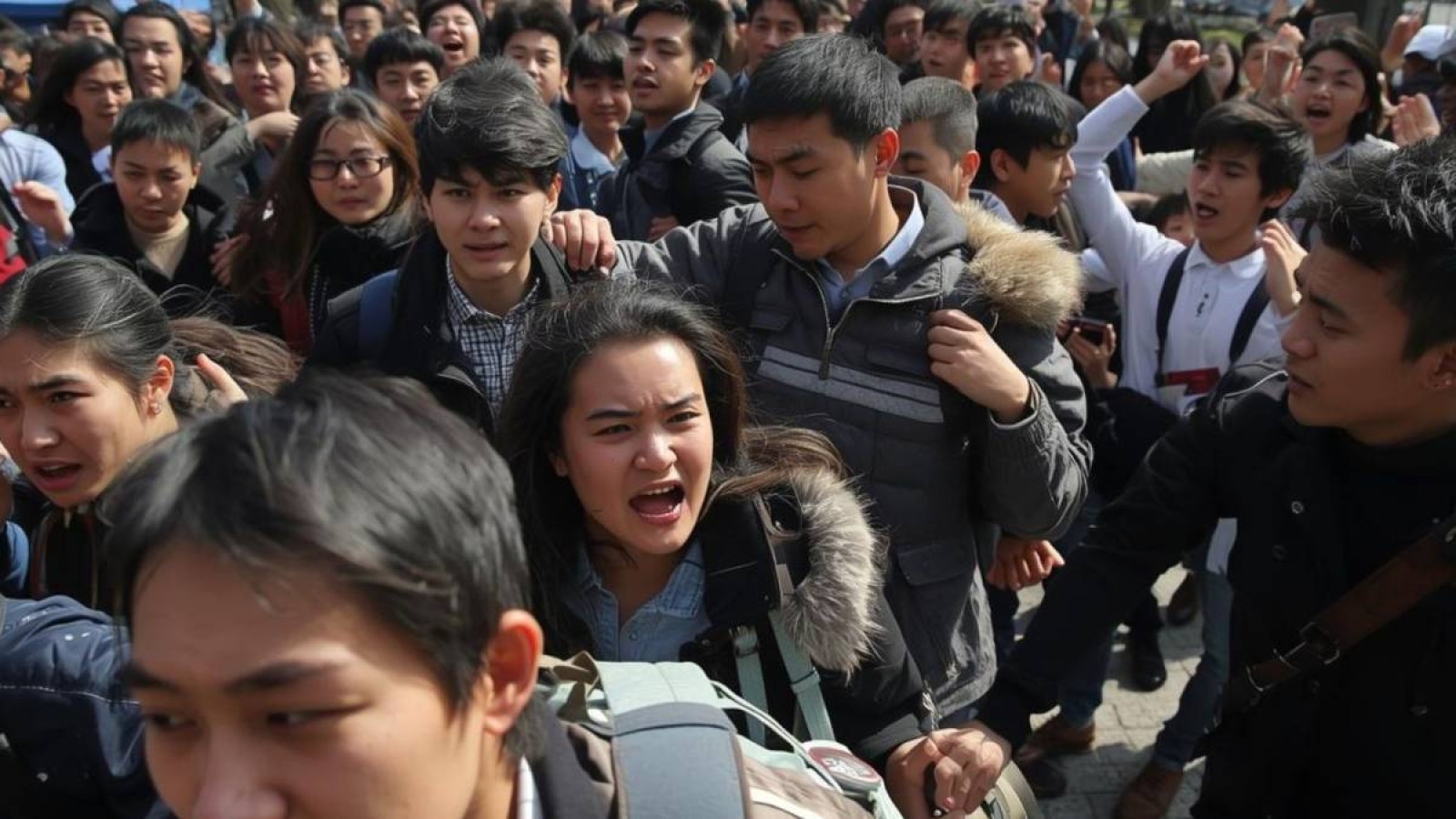 Жүздеген студент болған: университет маңында атыс болды