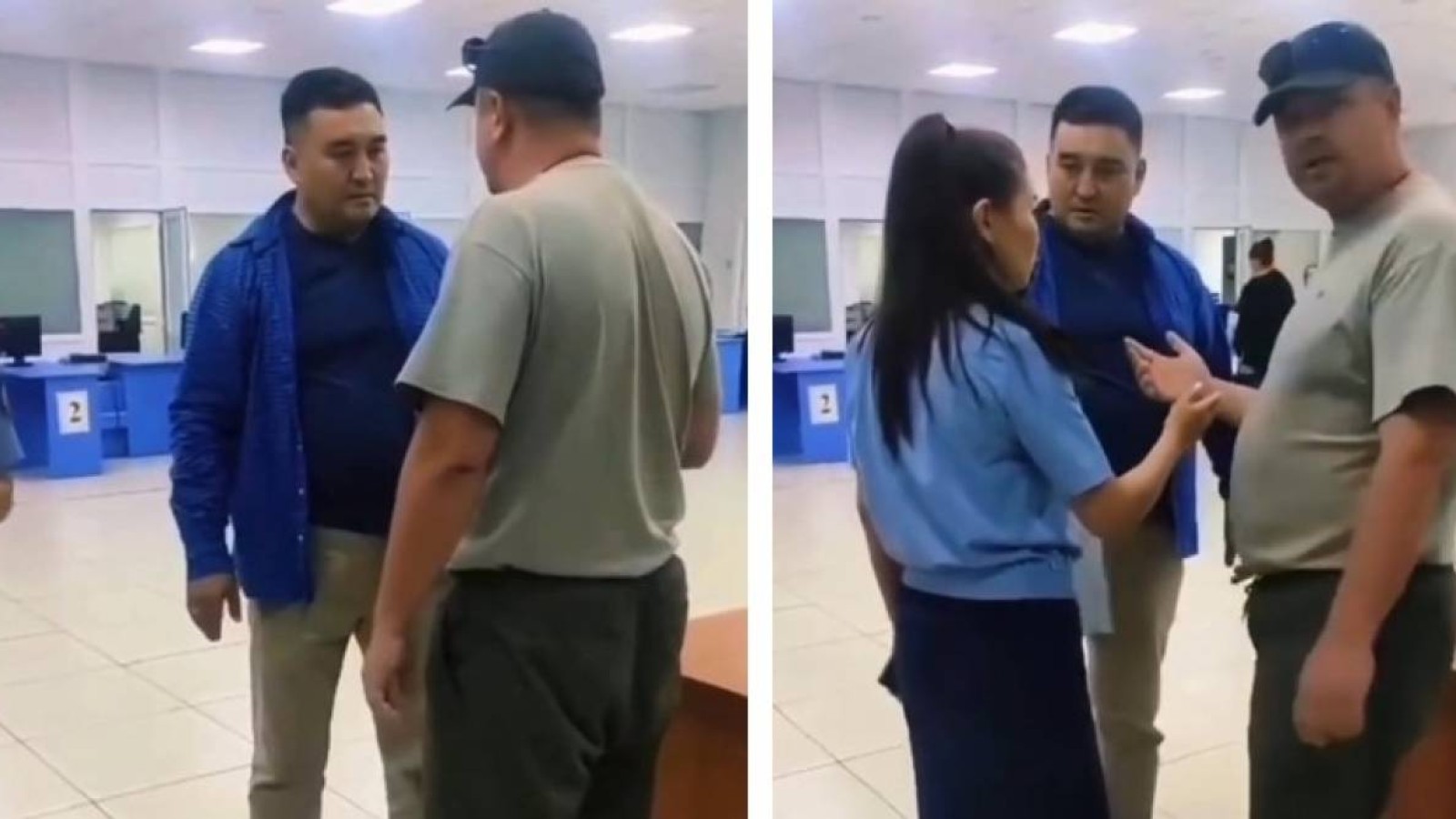 Павлодардағы ХҚКО-да Ресей азаматы жанжал шығарды