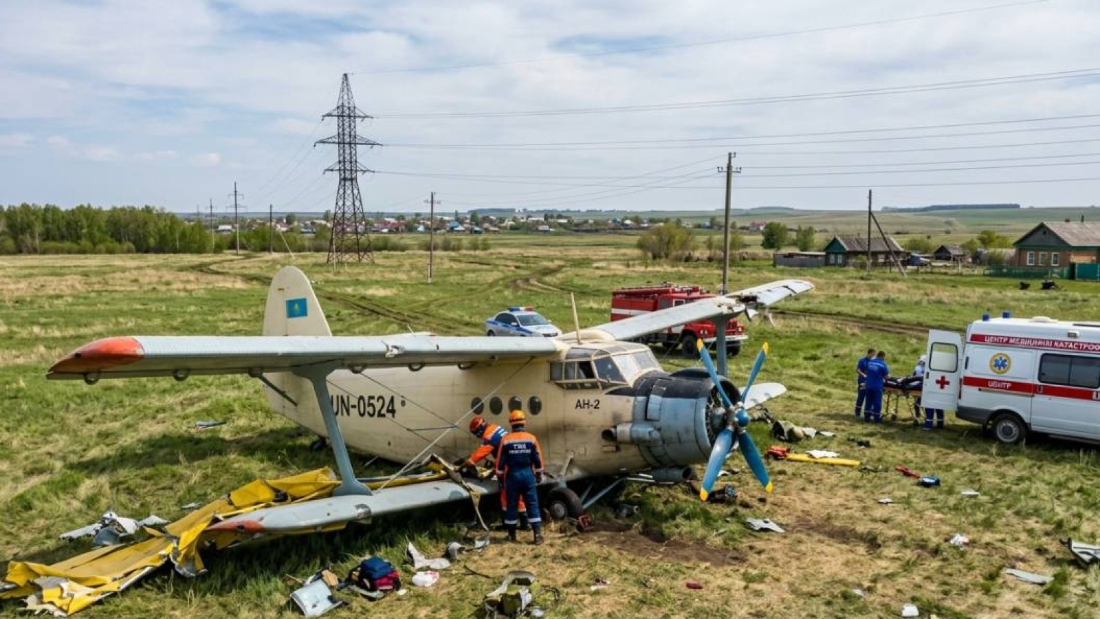 Павлодар облысында АН-2 ұшағы апатқа ұшырап, бір адам қаза тапты