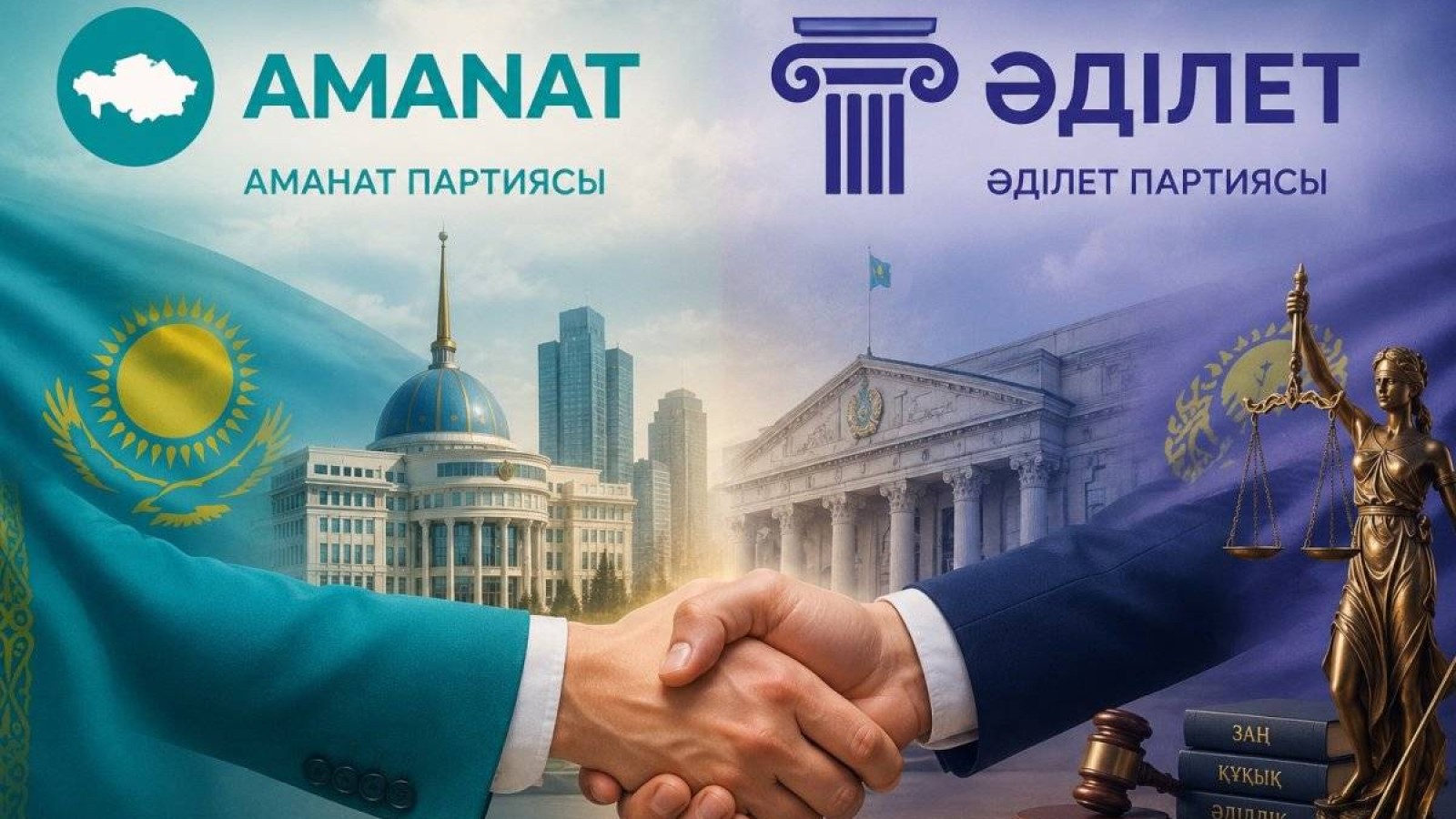 «Әділет» партиясы AMANAT мүшелеріне алғыс айтты