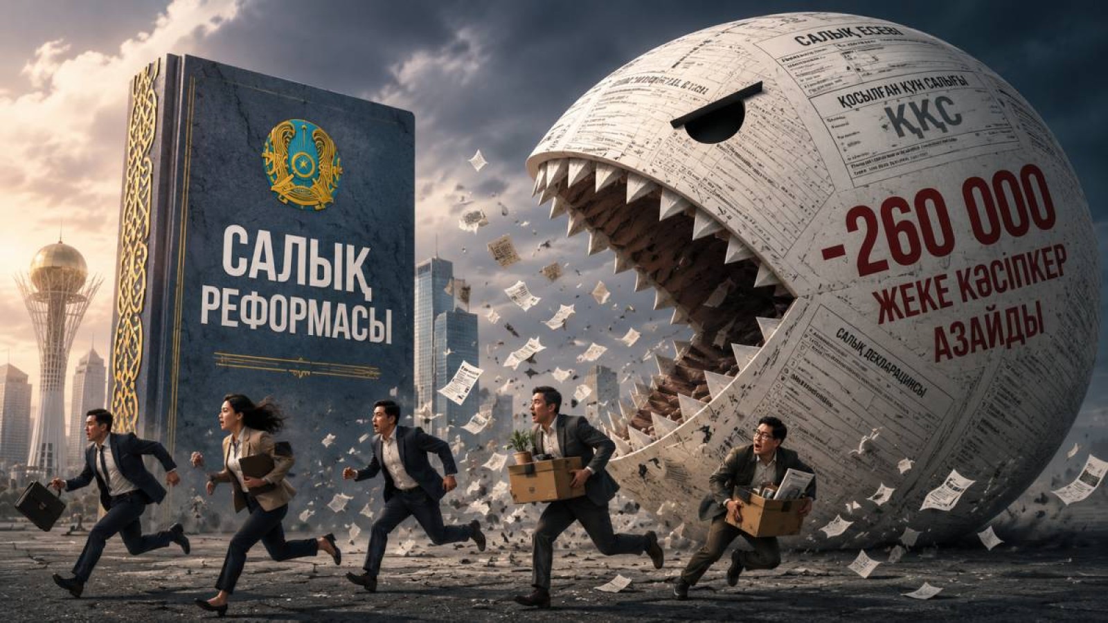 Жаңа салық кодексі 260 мың жеке кәсіпкерді «жұтып қойды»