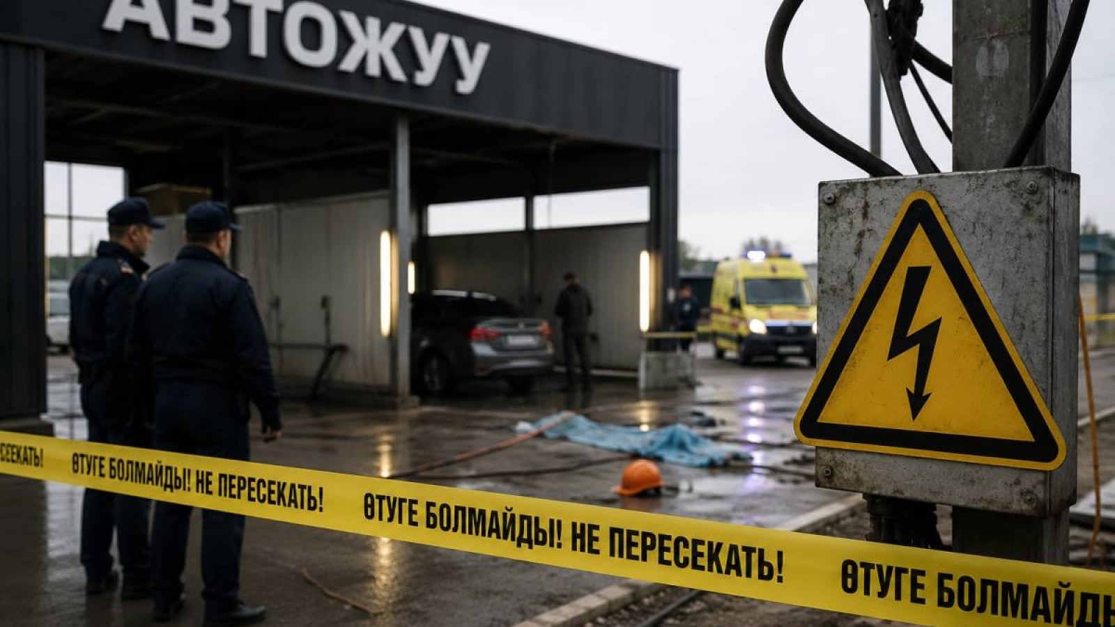 18 жастағы жігіт көлік жуу орнында тоққа түсіп, көз жұмды