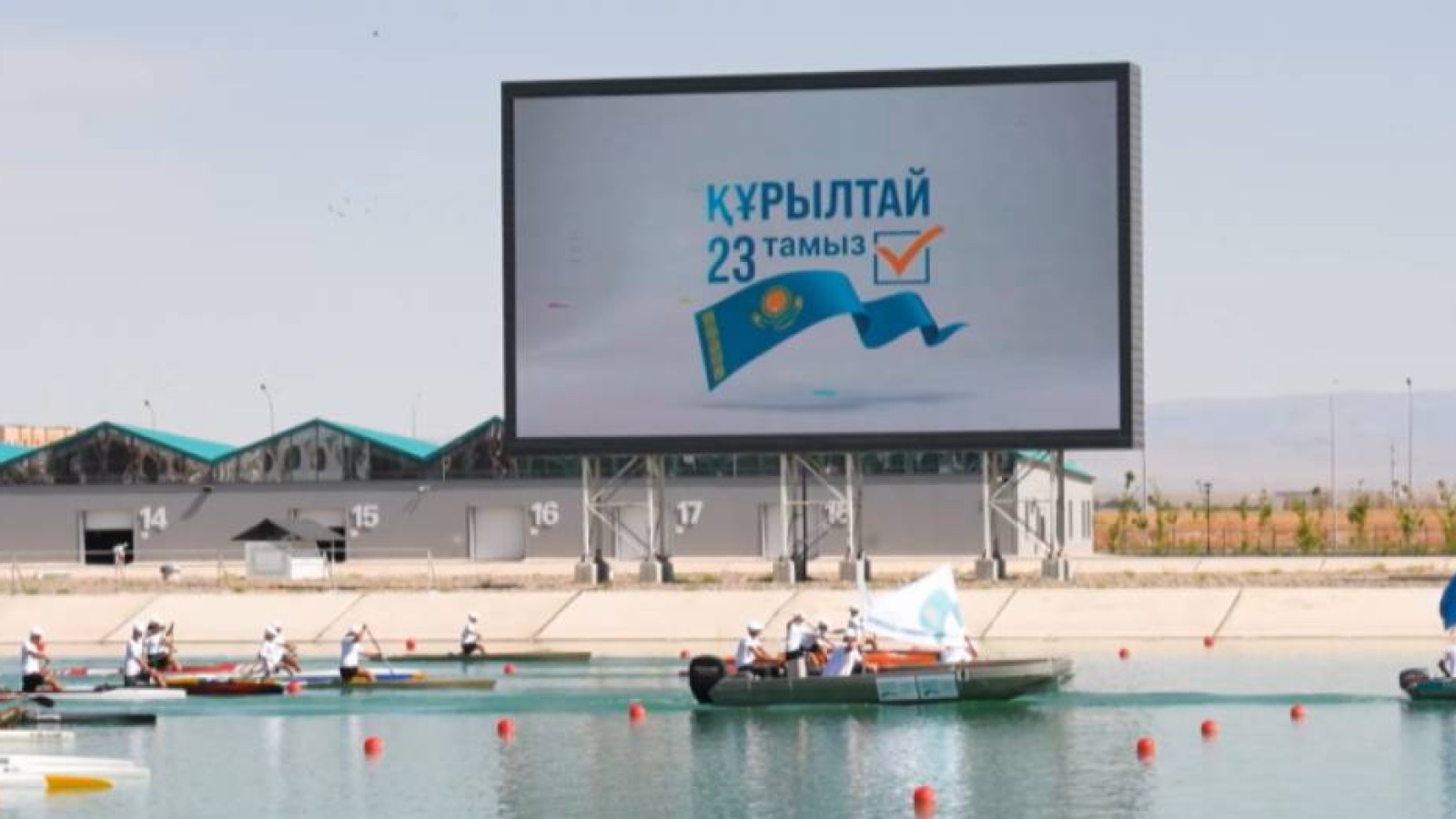 Ортақ мақсатқа бір ырғақпен: Түркістанда «Ортақ арна» флешмобы өтті