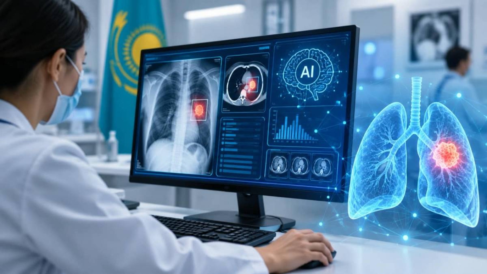 Қазақстанда өкпе обырын анықтау үшін жасанды интеллект қолдану ұсынылды