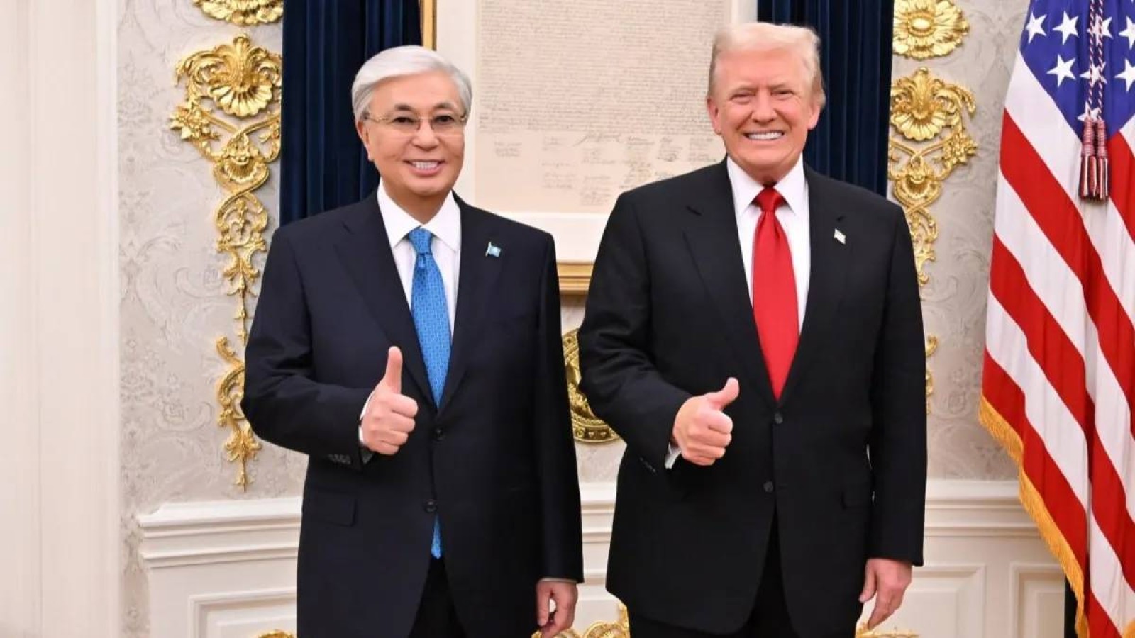 Трамп Тоқаевқа тәуелсіздіктің 35 жылдығы қарсаңында құттықтау хат жолдады