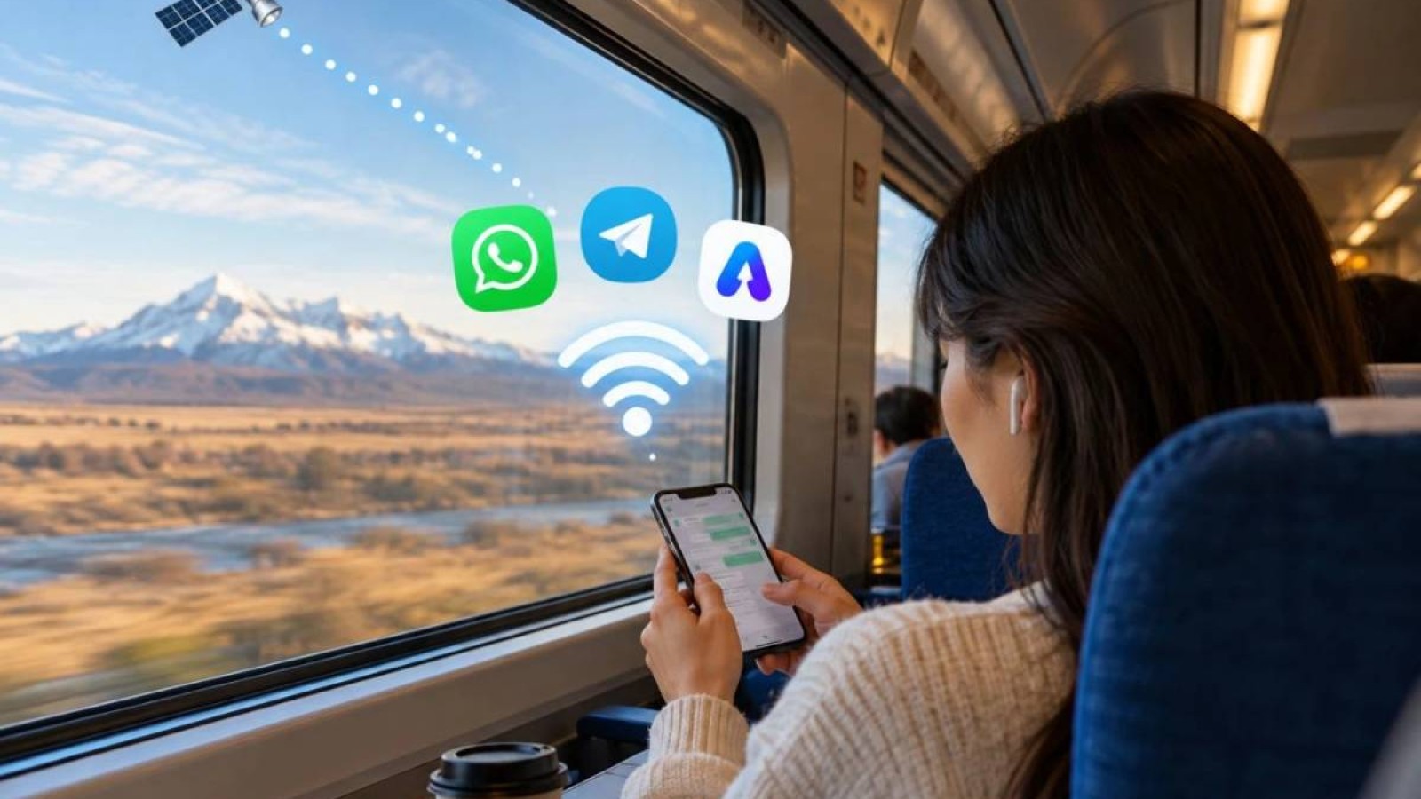 Қазақстан пойыздарында WhatsApp пен Telegram арқылы тегін хат алмасу іске қосылуы мүмкін