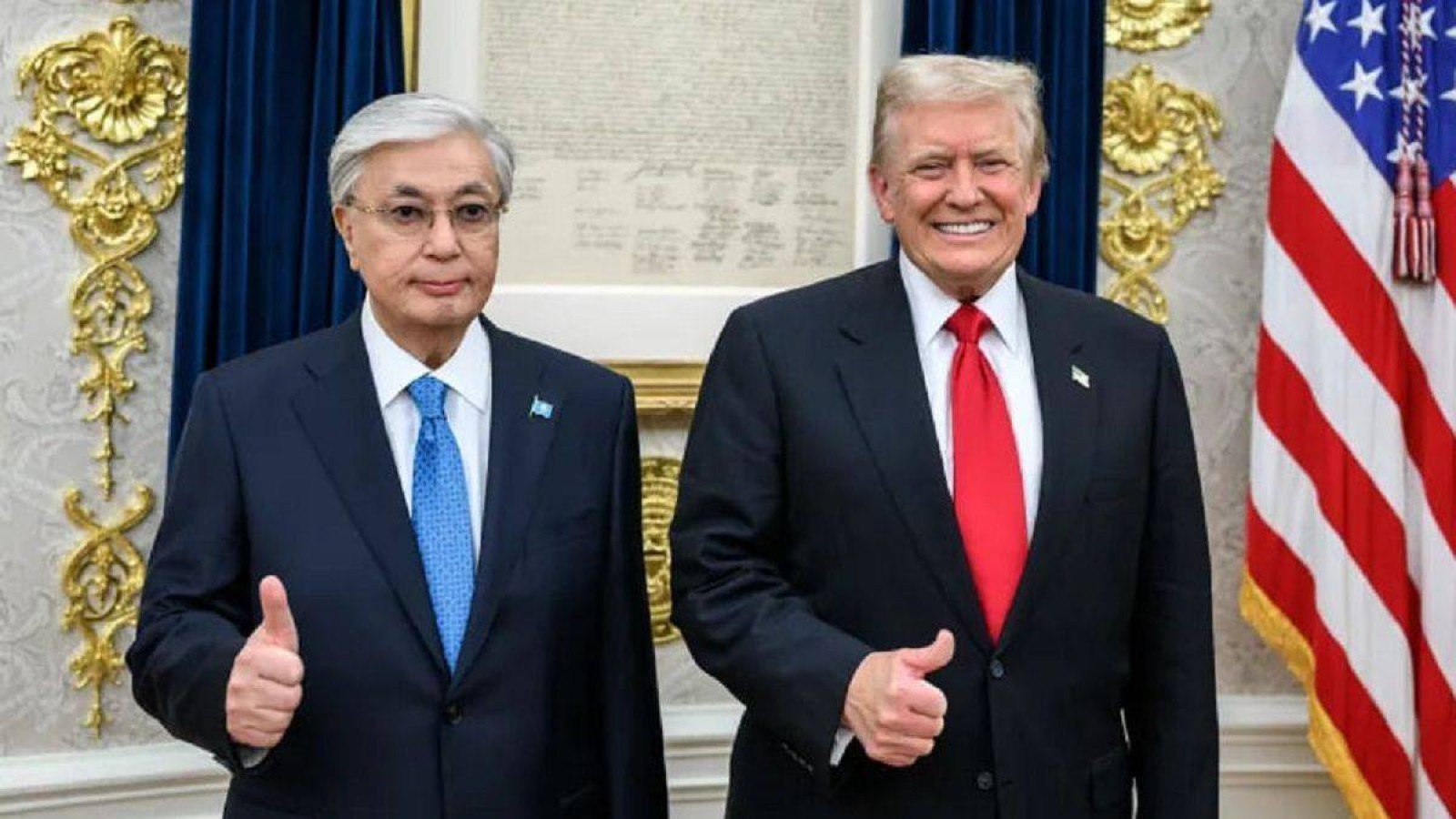 Дональд Трамп Тоқаевпен кездесетінін мәлімдеді