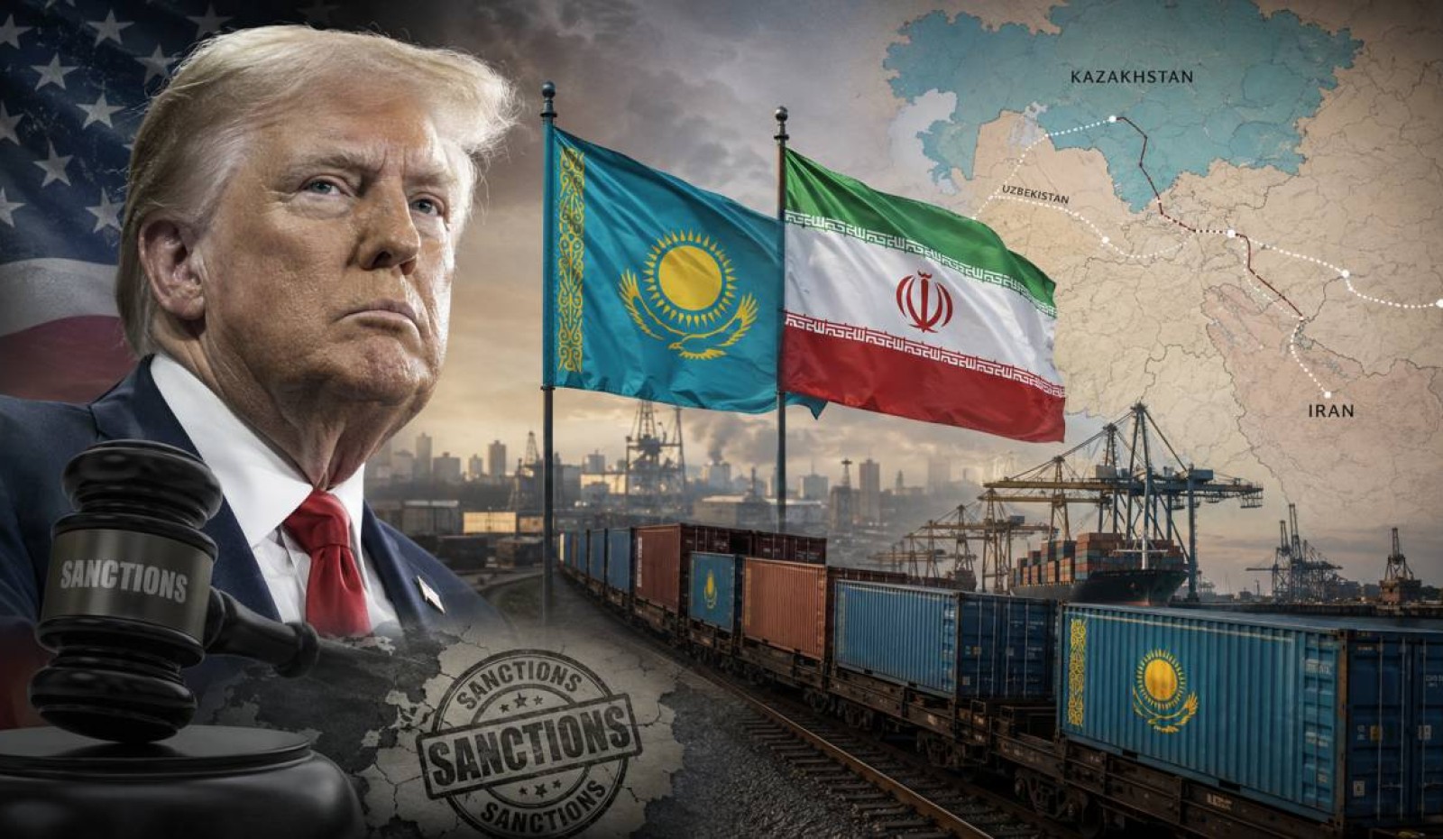 Трамп Иранды қыспаққа алды: Қазақстанның 3 млрд долларлық жоспарына қауіп төнді ме?