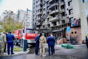 Астанада кафе өртеніп, 8 пәтер зардап шекті