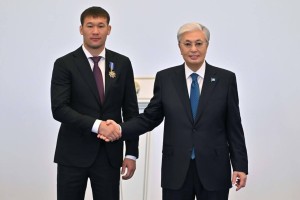 Шавкат Рахмонов «ІІ дәрежелі «Барыс» орденімен марапатталды