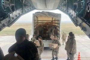 Қазақстаннан Ауғанстанға гуманитарлық жүк тиелген ұшақ аттанды