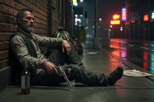 Мас қаңғыбас алматылықтарды тапаншамен қорқытты