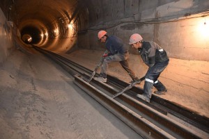 «Қалқаман» метро бекетінің құрылысы шешуші кезеңде