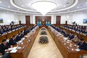 Тоқаевтың төрағалығымен Үкіметтің кеңейтілген отырысы өтіп жатыр