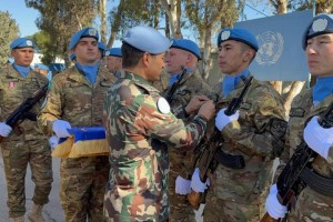 Қазақстан бітімгерлері БҰҰ медальдарымен марапатталды