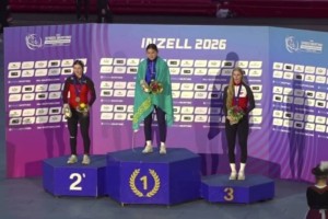 Әлем чемпионатында қазақстандық спортшыға қате гимн қойылды