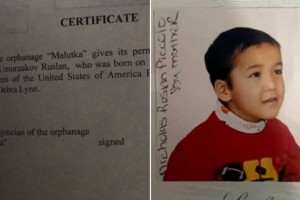 АҚШ азаматтары асырап алған қазақ жігіті туған ата-анасына іздеу салды