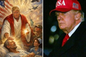 Трамп өзін Иса сезініп жүр ме?