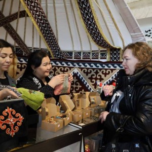 Жезқазған әуежайында «Бір ауыл – бір өнім» жобасының алаңы ашылды