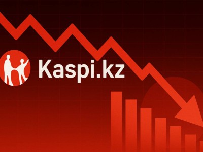Kaspi.kz әлсіреп барады: KASE-дегі алаңдатарлық белгі.
