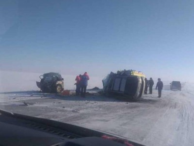 Жол апаты: Қостанай-Әулиекөл тасжолында 7 адам көз жұмды.