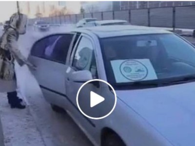 Аязды Астанадағы мейірім акциясы (видео).