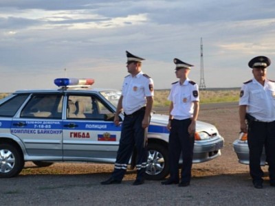 Байқоңырда Ресей полицейін ұрған адам тергеуге алынды.
