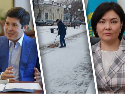 Мәдениет қызметкерлерінің қар күрегенін Сқақов біле ме?.