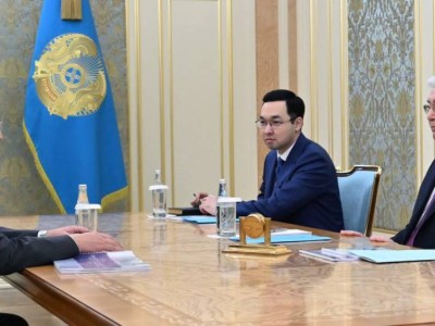 Мемлекет басшысы Ұлттық ғылым академиясының президенті Ақылбек Күрішбаевты қабылдады.