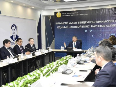 «БІРЫҢҒАЙ УАҚЫТ БЕЛДЕУІ: ҚАЗАҚСТАННЫҢ ДЕНСАУЛЫҒЫ МЕН ТҰРАҚТЫ ДАМУЫ ҮШІН УАҚЫТҚА ҒЫЛЫМИ КӨЗҚАРАС».