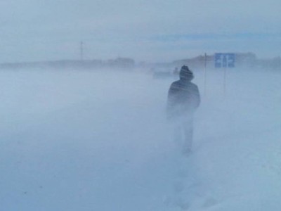 Қарағандыда боранда адасқан ер адам қаза болды.