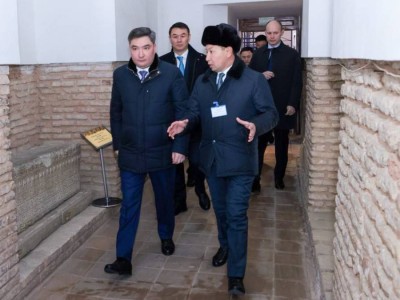 Олжас Бектенов Қожа Ахмет Ясауи кесенесінің тарихи келбетін сақтаудың маңыздылығын атап өтті.
