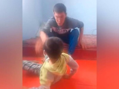 Үш баласы мен әйелін ұрған күдікті ұсталды.