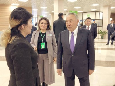 Назарбаевтың Түркістанға сапары жалғасып жатыр.