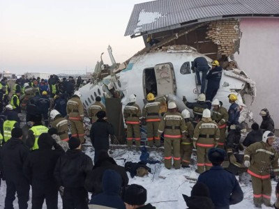 Ұшақ апаты: 14 адам қаза тапты, 17 адам өте ауыр халде жатыр.