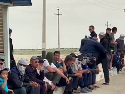 Маңғыстаудағы наразылыққа бала-шаға қосылды.