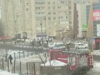 «Бомба»: Ақтөбедегі мектептен 600-ден аса адам эвакуацияланды.