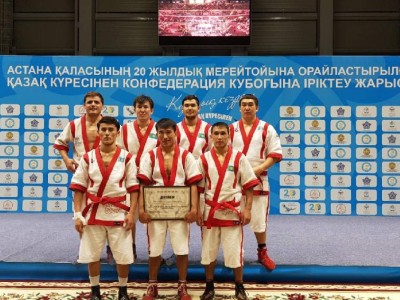 Қазақ күресінен Конфедерация кубогының жартылай финалистері анықталды.