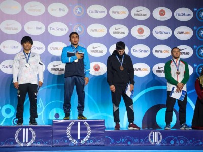 Нұрқожа Қайпанов еркін күрестен әлем чемпионы атанды.