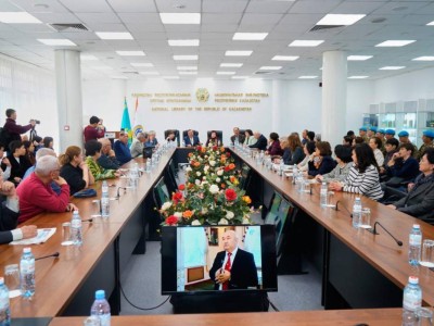 Алматыда Қуандық Шаңғытбаевтың туғанына 100 жыл толуына орай еске алу кеші өтті.