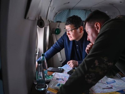 Облыс әкімі су тасқыны қаупі бар аумақтарды тексерді.