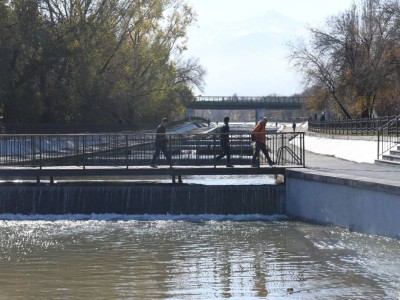 Үлкен Алматы өзенінің жағалауын көріктендіру жоспарланып отыр.
