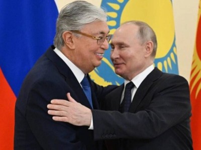 Тоқаев Путинге құттықтау жеделхатын жолдады.