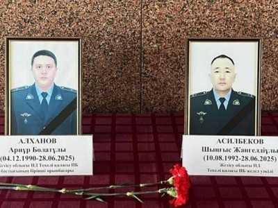 Жетісу облысында екі полицей қызмет бабында қаза тапты.
